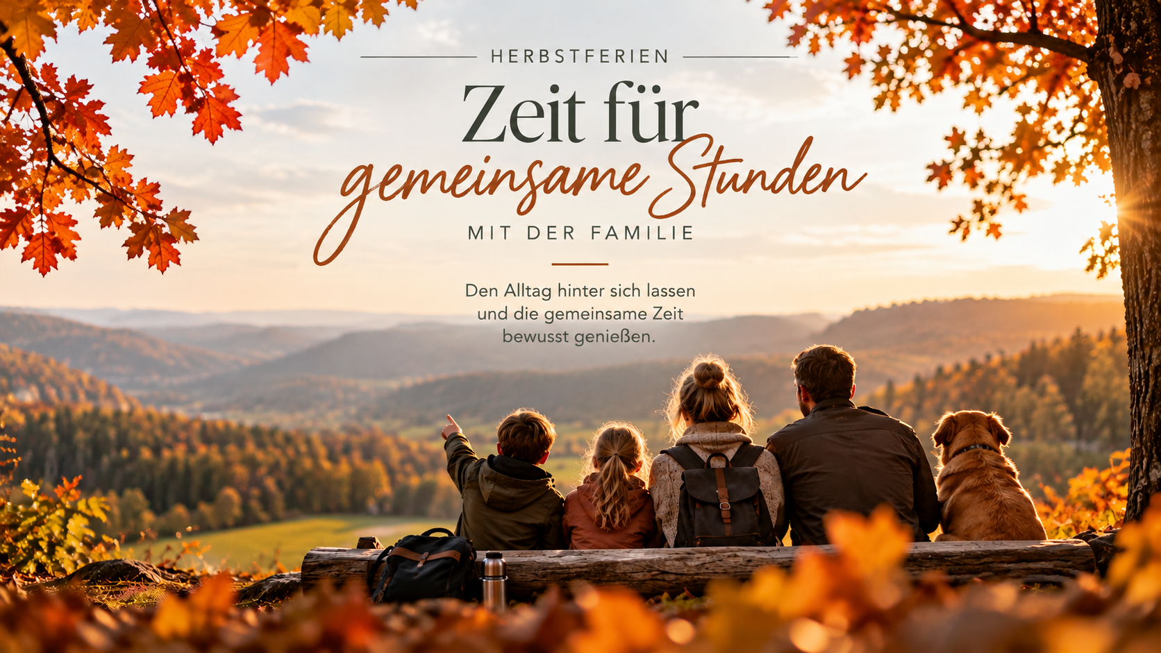 Herbstferien – Zeit für gemeinsame Stunden mit der Familie
